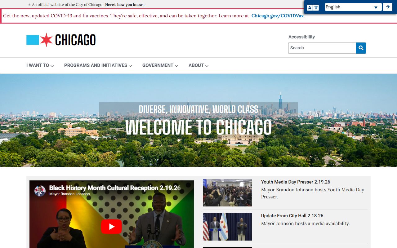 Chicago Illinois city website divorce decree resources