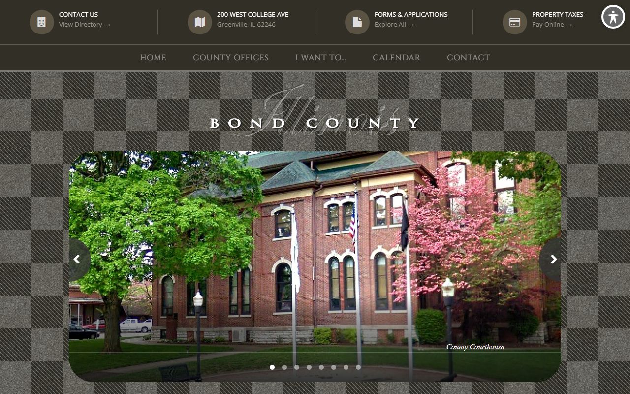 Bond County divorce decree records