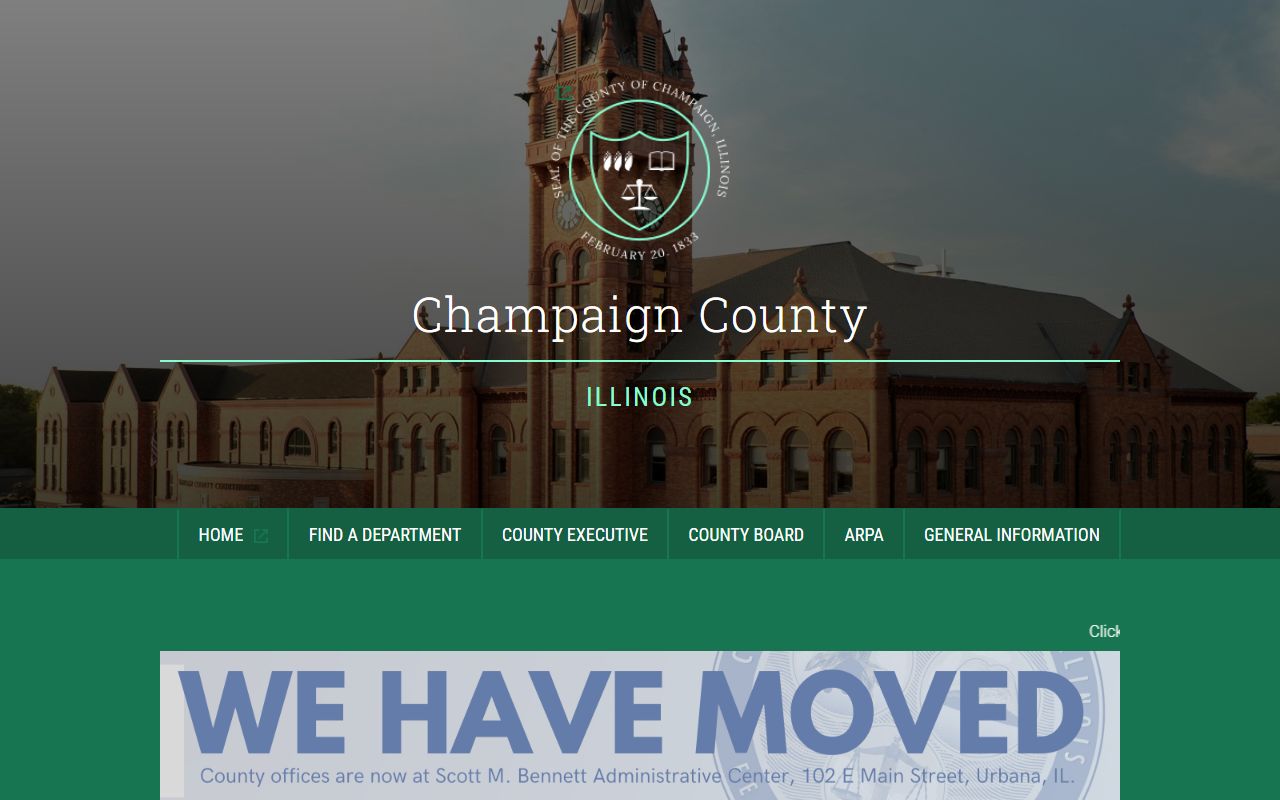 Champaign County divorce decree records