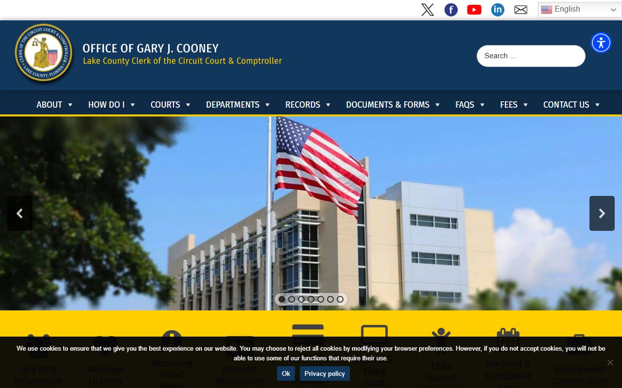 Lake County Circuit Clerk divorce decree records