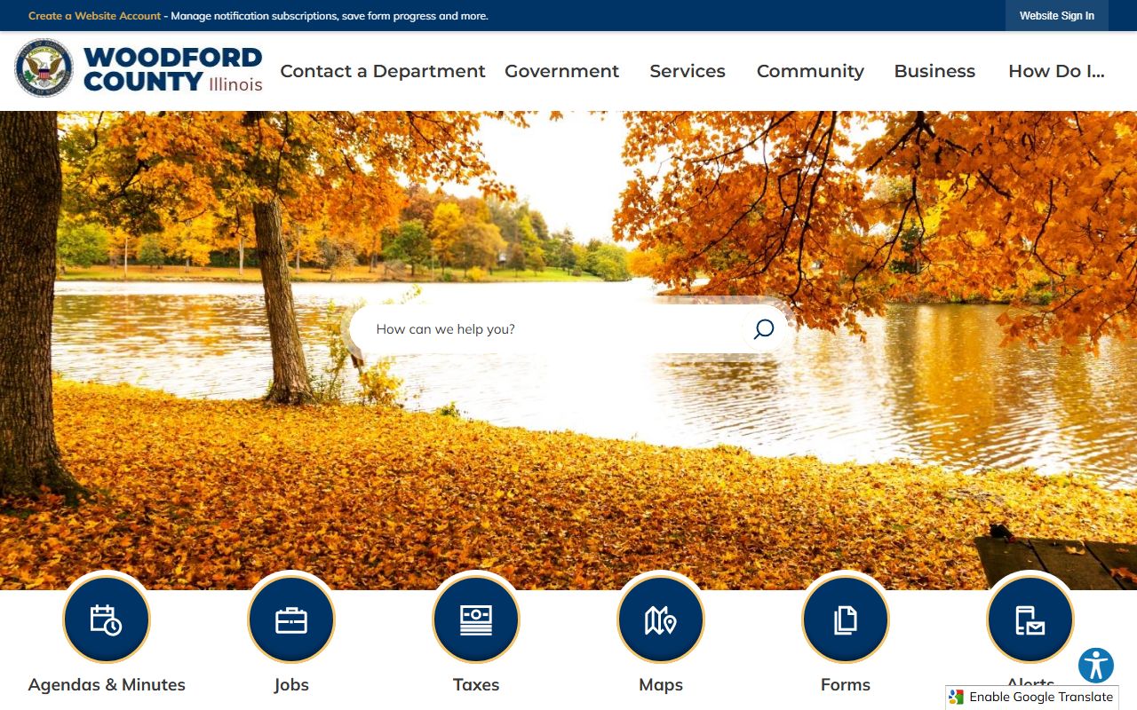 Woodford County Illinois official website divorce decree